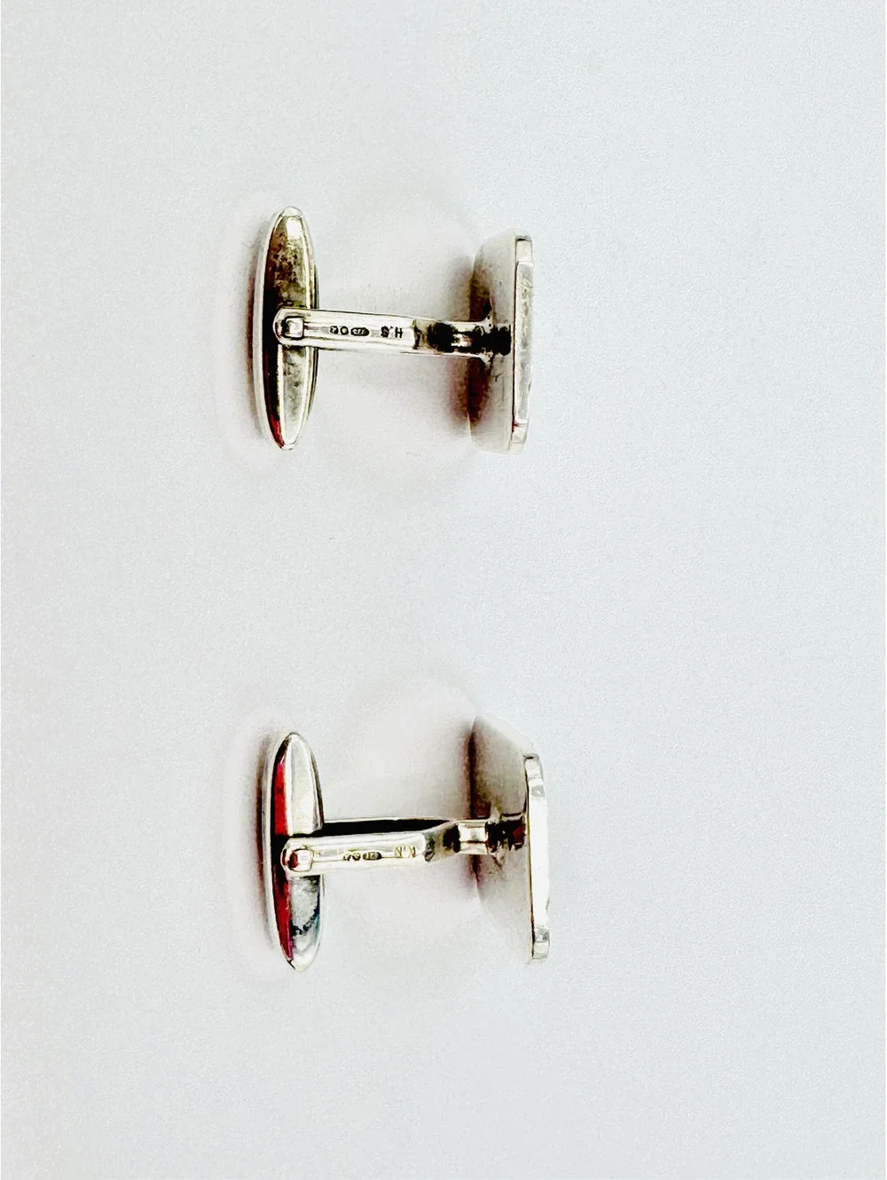 H. Stern vintage sterling silver cufflinks